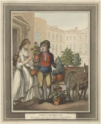 Plate 5 from Cries of London, 1799